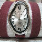 Men Women Bracelet Leather Wrap Wrist Cuff Watch Skeleton Mechanical Army watch