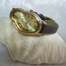 Men Women Bracelet Leather Wrap Wrist Cuff Watch Skeleton Mechanical Army watch