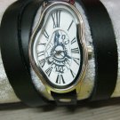 Men Women Bracelet Leather Wrap Wrist Cuff Watch Skeleton Mechanical Army watch
