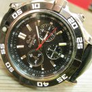 Men Women Bracelet Leather Wrap Wrist Cuff Watch Skeleton Mechanical Army watch
