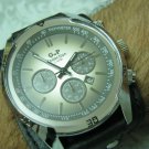 Men Women Bracelet Leather Wrap Wrist Cuff Watch Skeleton Mechanical Army watch
