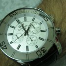 Men Women Bracelet Leather Wrap Wrist Cuff Watch Skeleton Mechanical Army watch