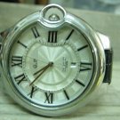 Men Women Bracelet Leather Wrap Wrist Cuff Watch Skeleton Mechanical Army watch