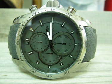 Men Women Bracelet Leather Wrap Wrist Cuff Watch Skeleton Mechanical Army watch