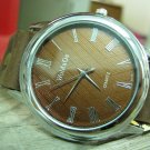 Men Women Bracelet Leather Wrap Wrist Cuff Watch Skeleton Mechanical Army watch