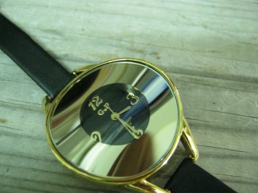 Men Women Bracelet Leather Wrap Wrist Cuff Watch Skeleton Mechanical Army watch