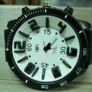 Men Women Bracelet Leather Wrap Wrist Cuff Watch Skeleton Mechanical Army watch