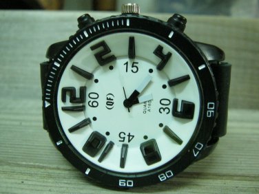 Men Women Bracelet Leather Wrap Wrist Cuff Watch Skeleton Mechanical Army watch