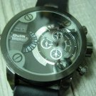 Men Women Bracelet Leather Wrap Wrist Cuff Watch Skeleton Mechanical Army watch