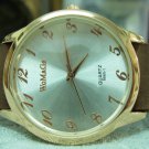 Men Women Bracelet Leather Wrap Wrist Cuff Watch Skeleton Mechanical Army watch