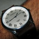 Men Women Bracelet Leather Wrap Wrist Cuff Watch Skeleton Mechanical Army watch