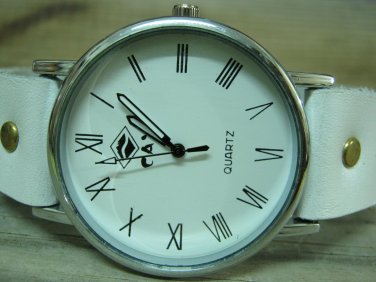 Men Women Bracelet Leather Wrap Wrist Cuff Watch Skeleton Mechanical Army watch