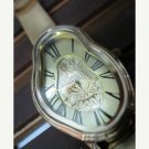 Brown Leather Wrist Watch, Women's Wrist Watch, Leather Wrap Watch, Natural Brown Leather Watch