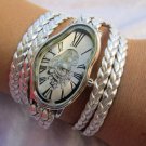 Melting Softwatch,Melting Clock,warped wrist watch, liquid watch,bracelet,Dali watch,waves watch