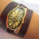 Salvador Dali Women wrist watch,SoftWatch,Soft Watch,Wave Wavy,Time Warp,Silver Wrap