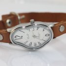 Salvador Dali Women wrist watch,SoftWatch,Soft Watch,Wave Wavy,Time Warp,Silver Wrap