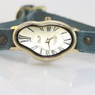 Salvador Dali Women wrist watch,SoftWatch,Soft Watch,Wave Wavy,Time Warp,Silver Wrap