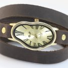 Salvador Dali Women wrist watch,SoftWatch,Soft Watch,Wave Wavy,Time Warp,Silver Wrap