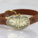 Salvador Dali Women wrist watch,SoftWatch,Soft Watch,Wave Wavy,Time Warp,Silver Wrap