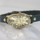 Salvador Dali Women wrist watch,SoftWatch,Soft Watch,Wave Wavy,Time Warp,Silver Wrap