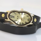Salvador Dali Women wrist watch,SoftWatch,Soft Watch,Wave Wavy,Time Warp,Silver Wrap