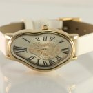 Salvador Dali Women wrist watch,SoftWatch,Soft Watch,Wave Wavy,Time Warp,Silver Wrap