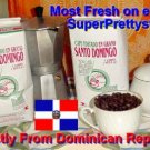 FRESH GOURMET BEAN COFFEE SANTO DOMINGO CAFE 20 BAGS