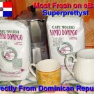 FRESH GOURMET COFFEE GROUND SANTO DOMINGO CAFE 20 BAGS