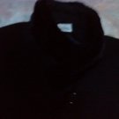 Harve Bernard Wool with Faux Fur Trim Collar/ Sleeves 49'' Long Black 14P Coat Harve Bernard Wool with Faux Fur Trim Collar/ Sleeves 49'' Long Black 14P Coat