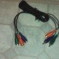 6 FT 3-RCA Male to Male AV Audio Video Cable for DVD VCR TV Ect