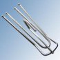 4 Pieces 4 prong 3" long Pleater Hooks for Traverse Rod
