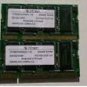 1 INFINEON 256MB PC2100 S-2033 DDR 266 CL2  LAPTOP RAM MEMORY