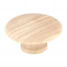 1 Liberty P10512CBIRCC 1 1/4''  Round Wood   Cabinet/Drawer Knob  Pull