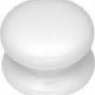 Belwith #P6107-W White Porcelain KNOB