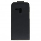 Black PU Leather and Vertical Magnetic Flip Plastic Case for Samsung Galaxy SIII Black PU Leather and Vertical Magnetic Flip Plastic Case for Samsung Galaxy SIII