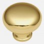 1 Belwith # P320-26 1 1/4 inches Polished Brass Cabinet Knobs PULL