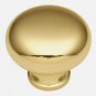 1 Belwith # P320-26 1 1/4 inches  Polished Brass Cabinet  Knobs  PULL