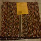 1 Rectangle  Multi-Color  Braided Reversible Rug 24" x 45"