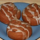 Oversized Cinnamon Buns / Rolls 3 Set. Triple Scented Wax