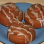 Oversized Cinnamon Buns / Rolls 3 Set. Triple Scented Wax