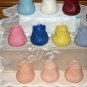 Rosebud candles large 3 set. Triple Scented U Choose Color
