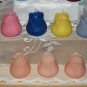 Rosebud candles large 3 set. Triple Scented U Choose Color