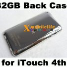 16GB Metal Back Case Housing Cover Shell Plastic Frame for iPod Touch 4th Gen