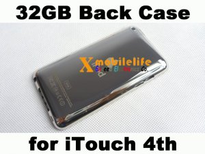16GB Metal Back Case Housing Cover Shell Plastic Frame for iPod Touch 4th Gen