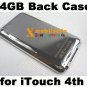 64GB Metal Back Case Housing Shell Cover for iPod Touch 4th Gen
