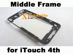 Middle Plastic Digitizer Screen Frame Bezel Housing for iPod Touch 4th Gen 8GB 32GB 64GB