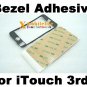 Plastic Middle Bezel Frame Housing + Adhesive Glue for iPod Touch 3rd Gen 32GB 64GB