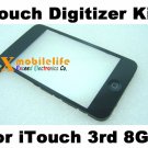 Touch Digitizer Glass Screen Plastic Bezel Frame Home Button Key Flex for iPod Touch 3rd Gen 8GB