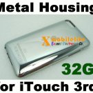 32GB Metal Back Housing Case Shell for iPod Touch 3rd Gen