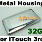 32GB Metal Back Housing Case Shell for iPod Touch 3rd Gen